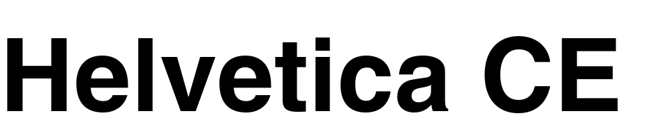 Helvetica CE Bold Schrift Herunterladen Kostenlos